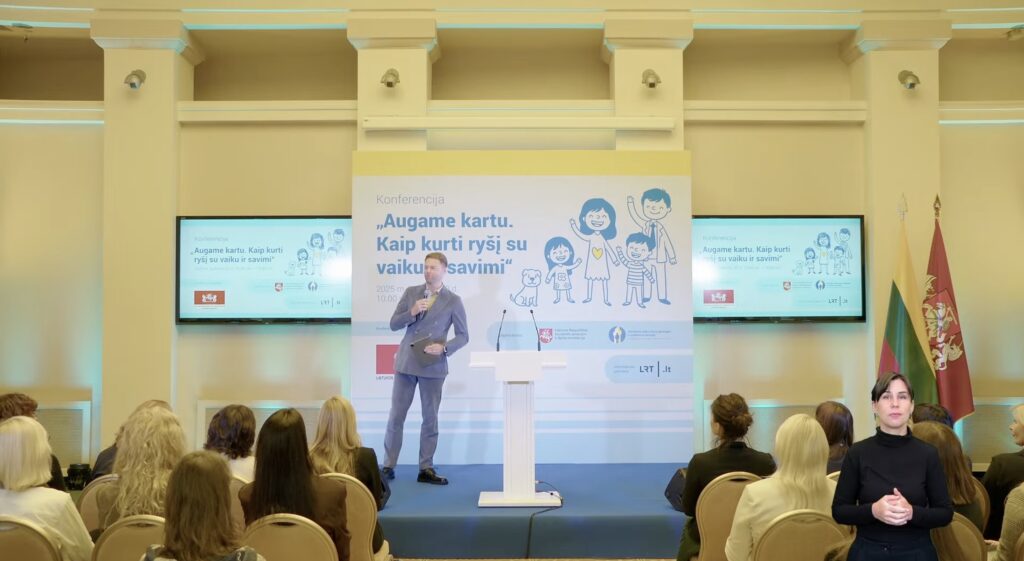 Konferencija „Augame kartu. Kaip kurti ryšį su vaiku ir savimi“